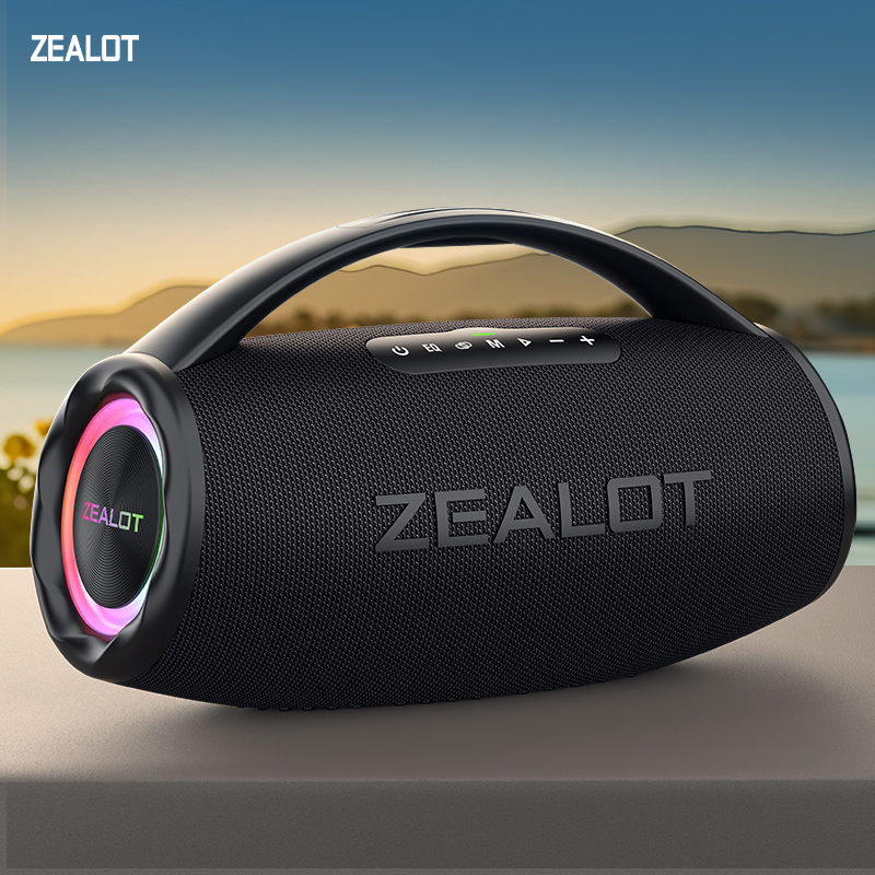 Holy Stone Drone Hs175 - ZEALOT-S97 80W Bluetooth Hoparlör Taşınabilir Saplı