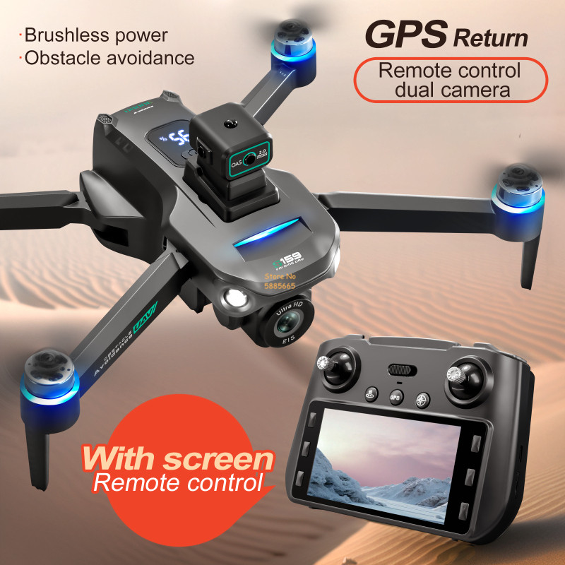 Drone Battery Box - 8K Çift Kamera 5G WIFI FPV
