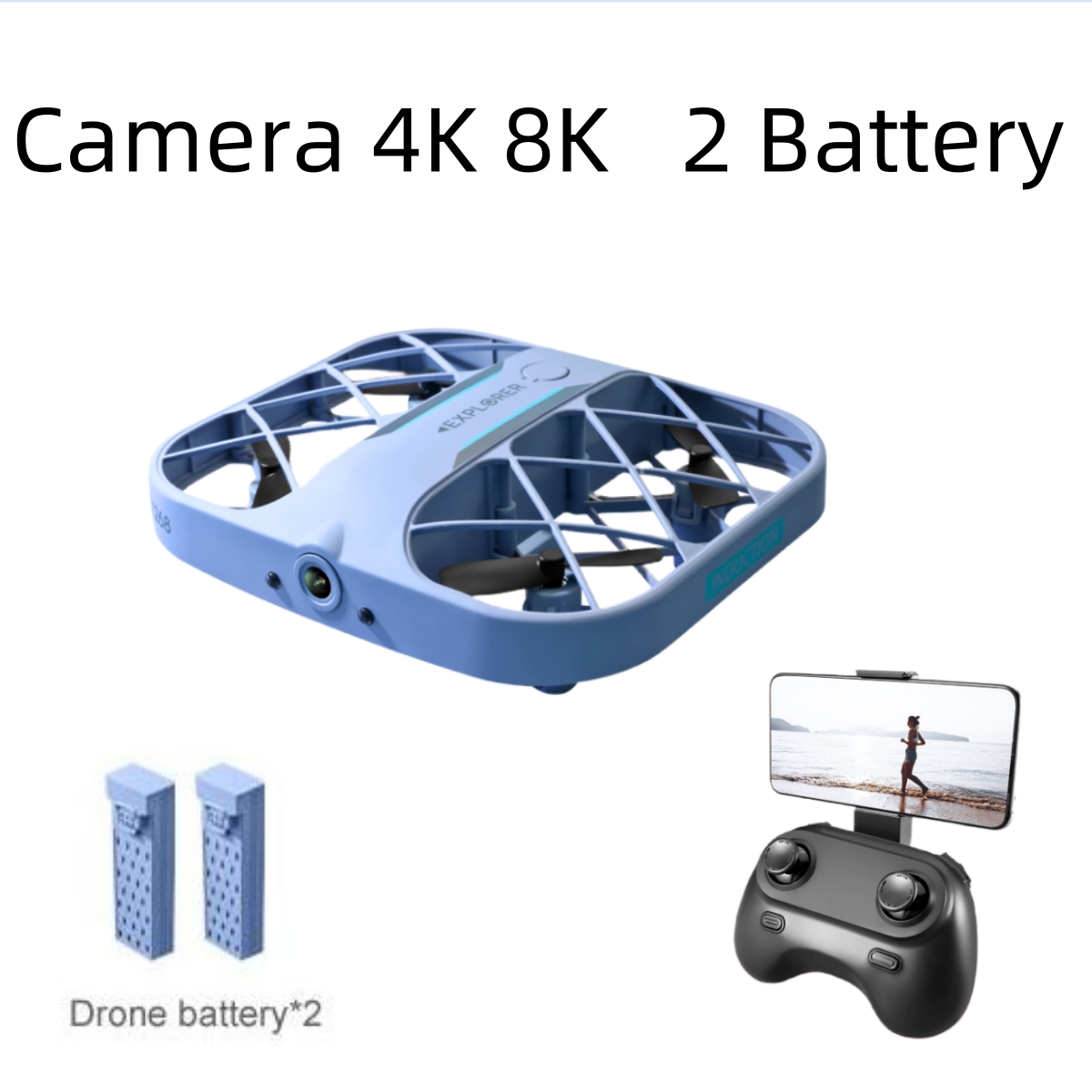 Drone Battery Box - JJRC H107 FPV RC Drone, 2