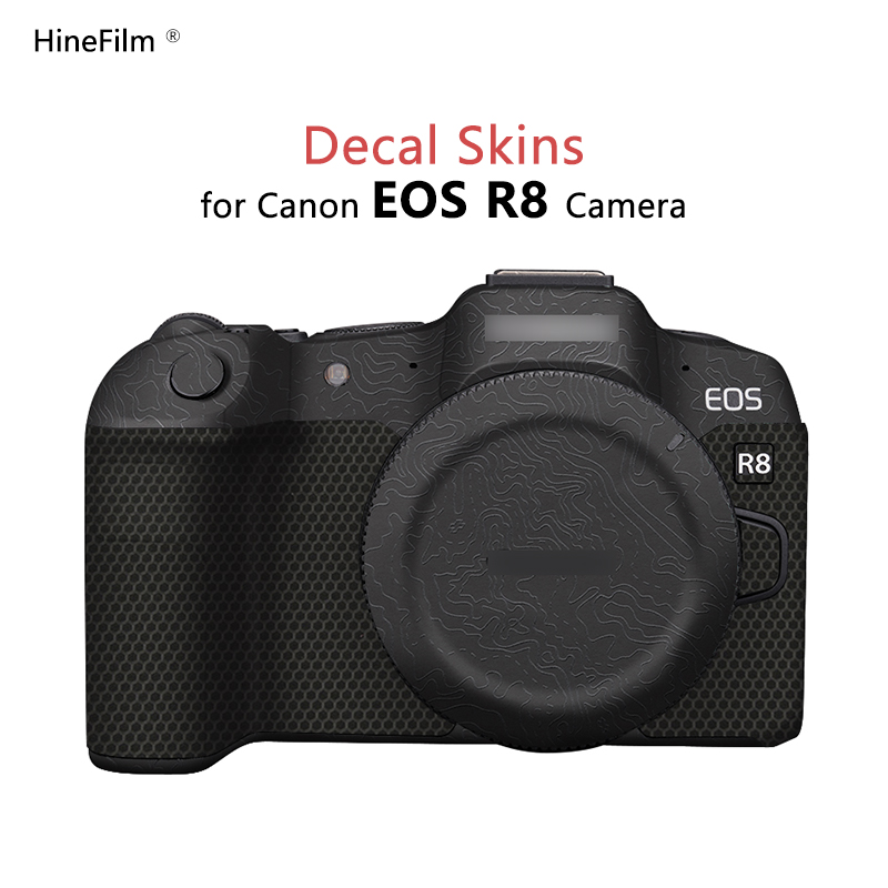 Canon Camera Eos R8 - R8 kamera Premium çıkartması cilt için