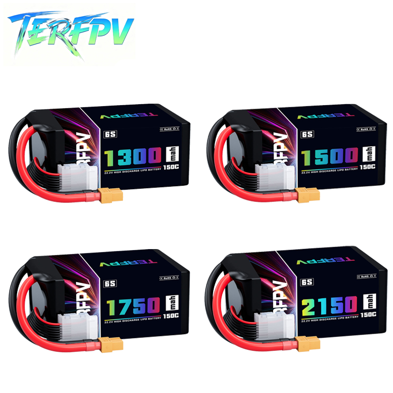 TERFPV Lipo Pil 6S 22.2V 1300/ - Drone Battery Plate incelemesi ve fiyatı