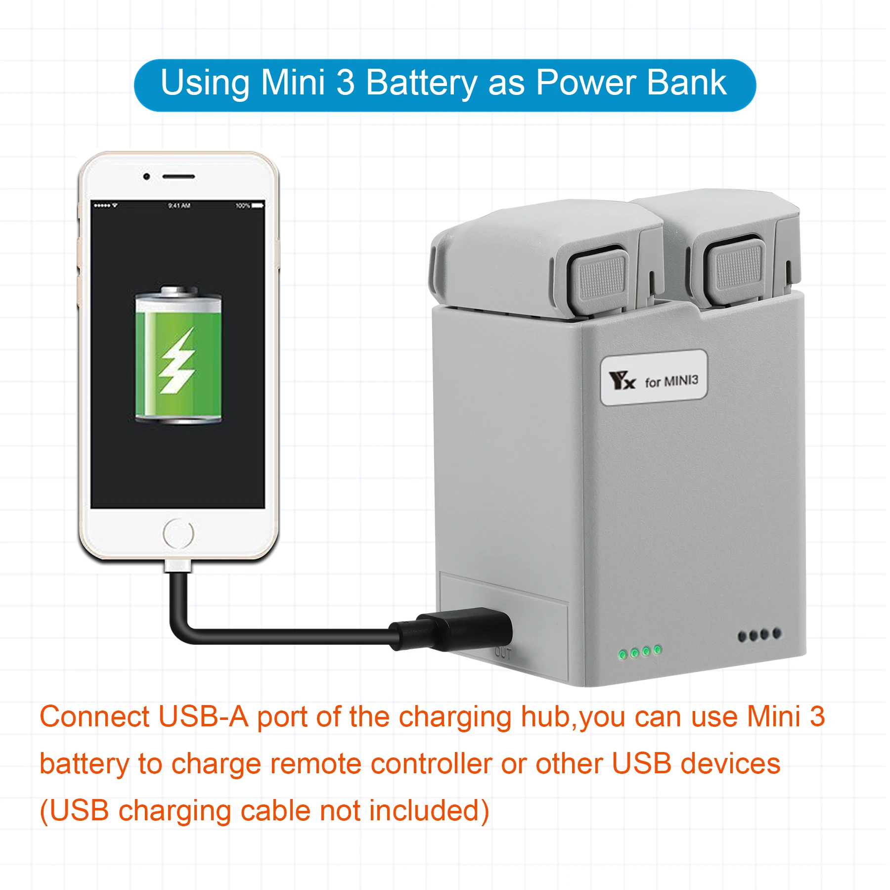 DJI Mini 4 Pro Drone pili şarj - Drone Battery Balance Charger incelemesi ve fiyatı