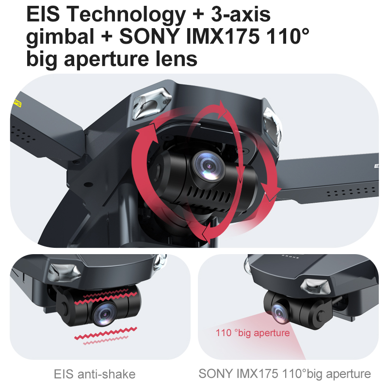 JJRC X20 3-Axis Gimbal Anti-sh - Jjrc Drone X20 incelemesi ve fiyatı