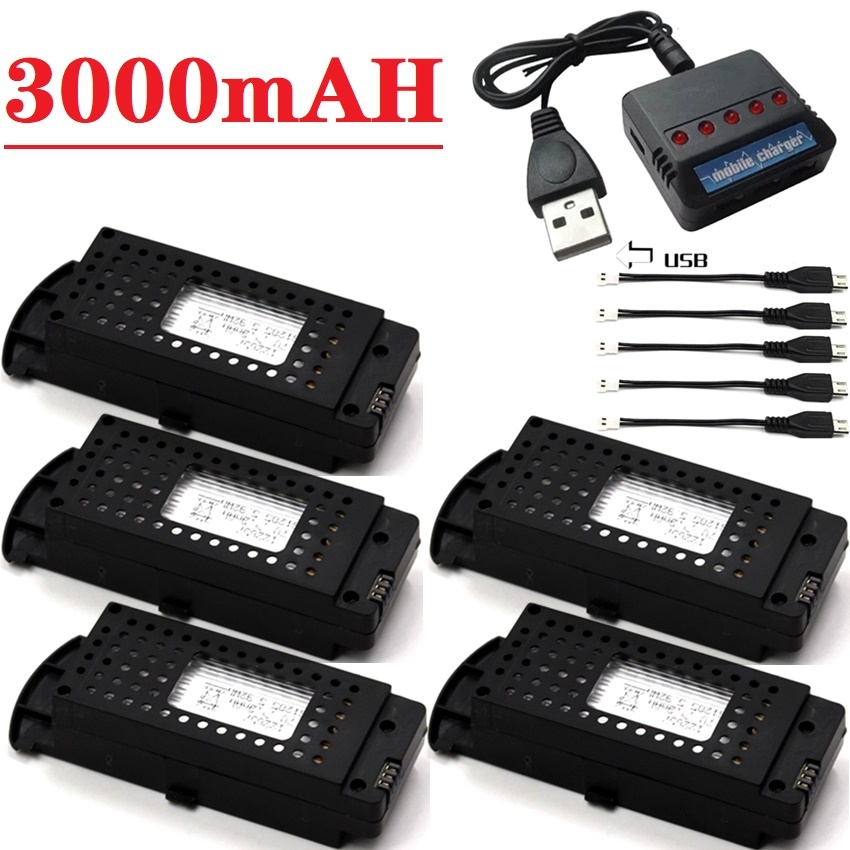 Q6 Drone Pil 3.7V 3000mAh G6 S - Drone Battery Li-Ion incelemesi ve fiyatı