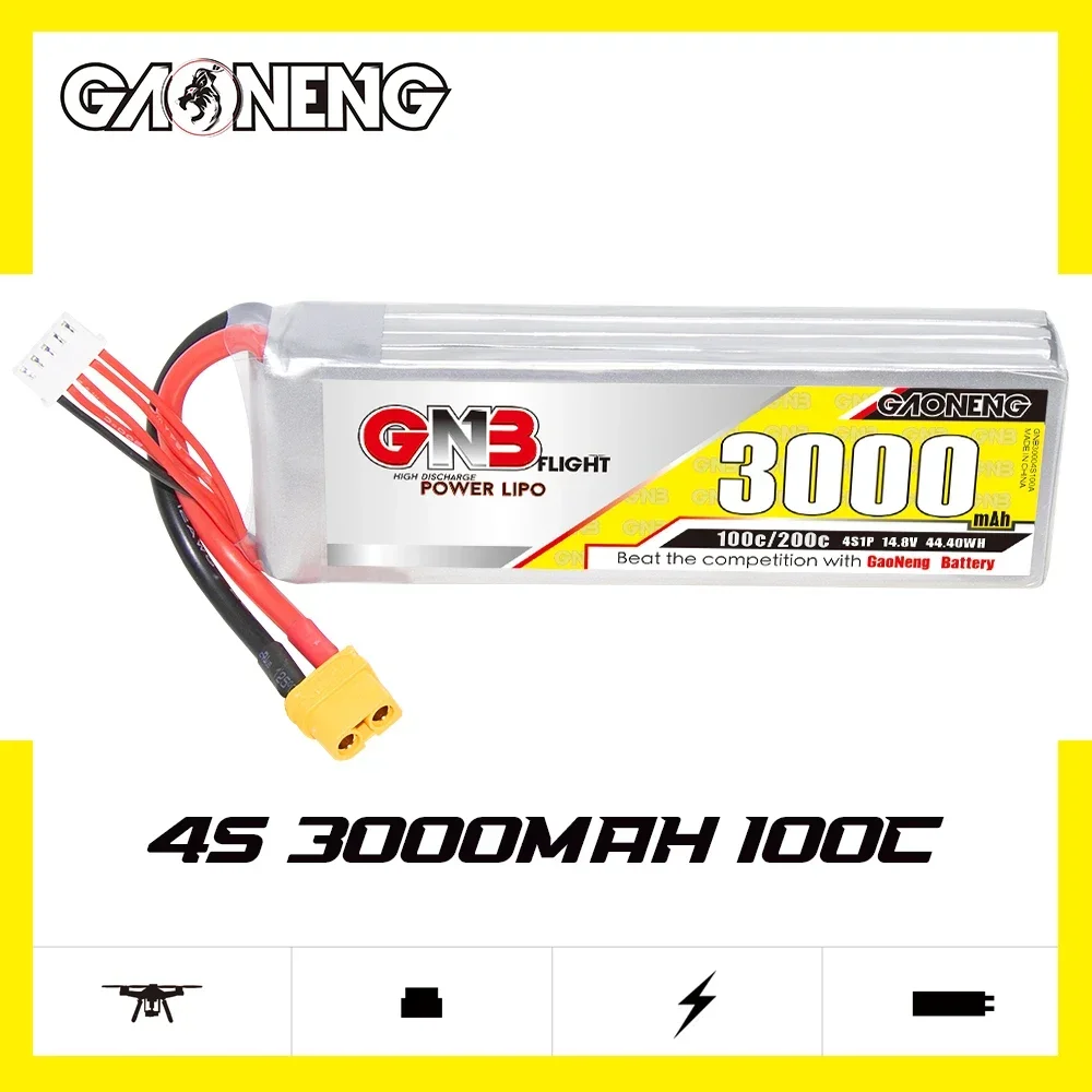 GAONENG GNB 3000 mAh 4 S 100C  - Drone Battery 4S incelemesi ve fiyatı