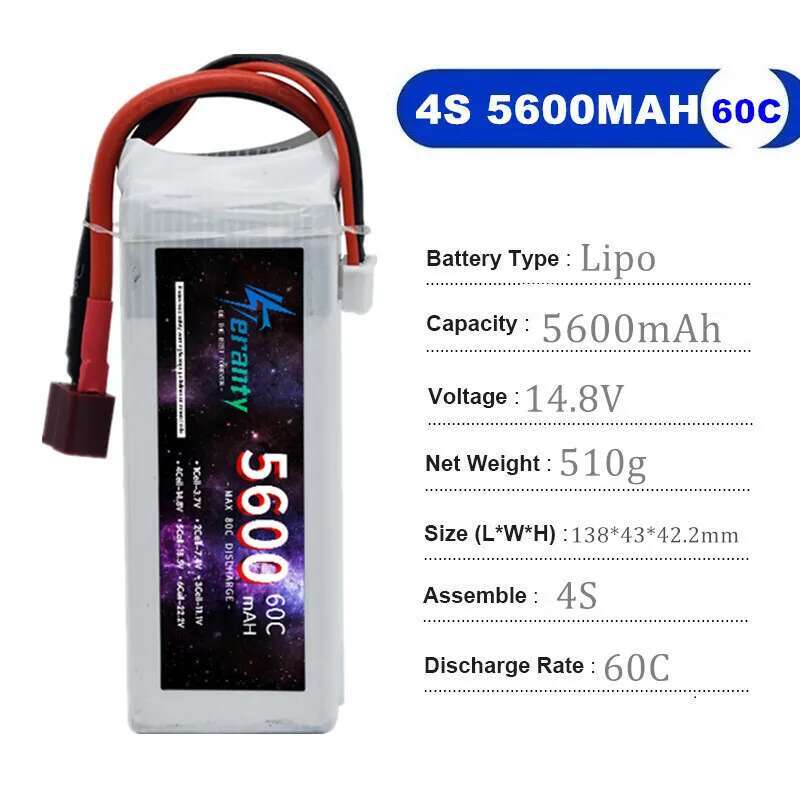 TERANTY 5600MAH 60C 2S 3S 4S 6 - Drone Battery 6S incelemesi ve fiyatı