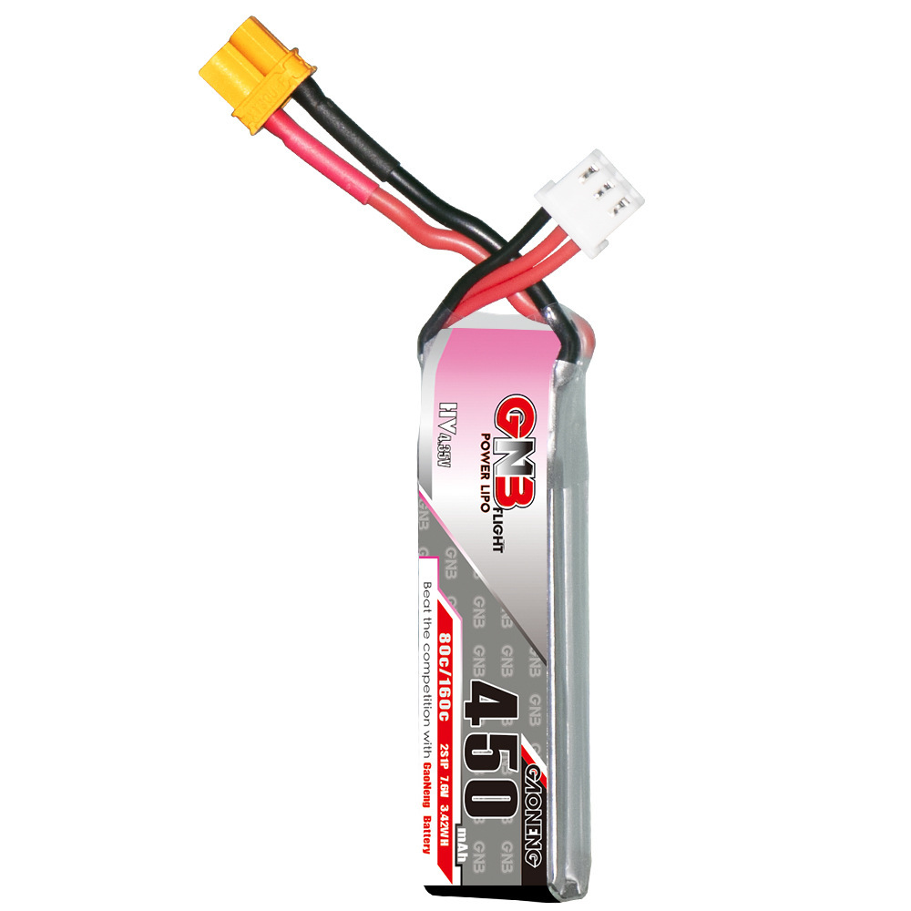 GNB LiPo Pil HV 2S 7.6V 450mAh - Drone Battery Plate incelemesi ve fiyatı