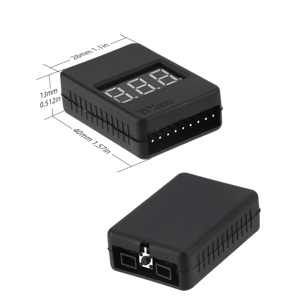 BX100 1-8S Lipo Pil Voltaj Tes - Drone Battery Voltage Checker incelemesi ve fiyatı