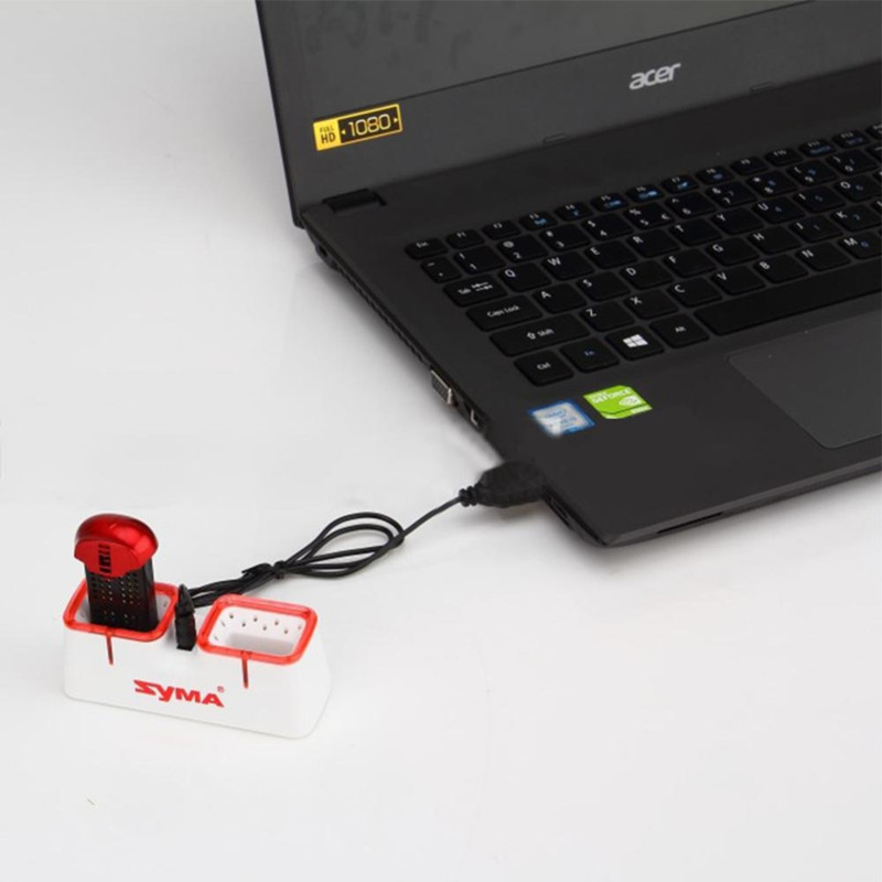 Syma X22 X22W Drone pilleri iç - Drone Battery Box incelemesi ve fiyatı