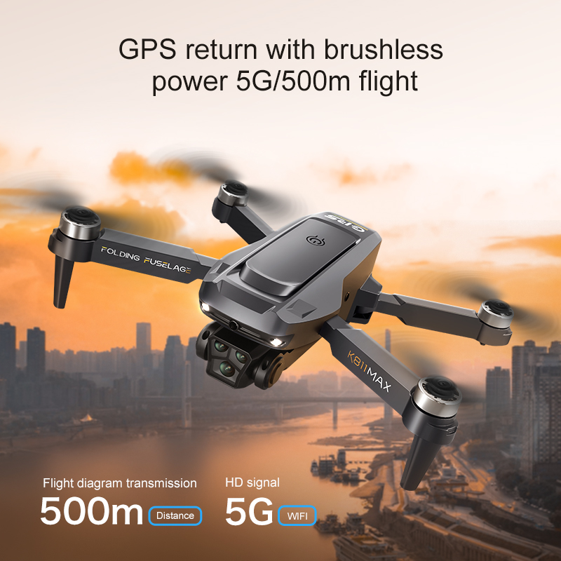K811MAX Quadcopter Drone: Fırç - Drone Battery Box incelemesi ve fiyatı